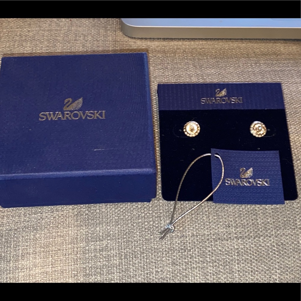 Swarovski Solitaire Stud Earrings